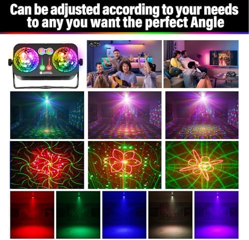 MEGABOON DJ Party Disco Ball Light 1