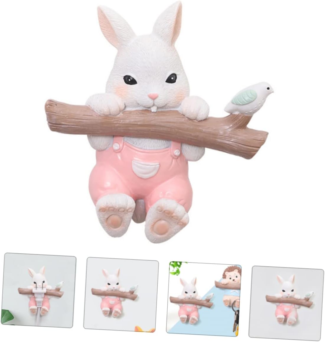 Hohopeti Adorable Bunny Wall Hook for Towel Clothes