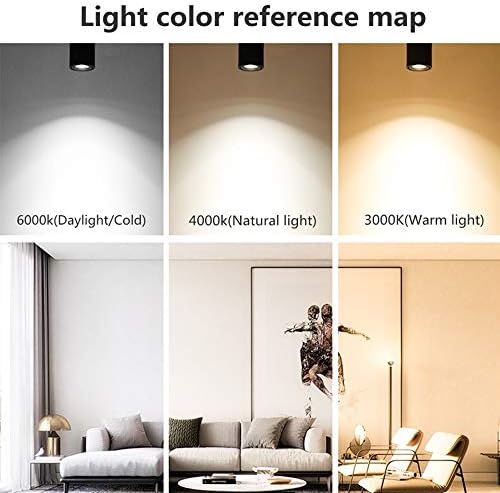 Yodaba 10W COB LED Ceiling Spotlight - 360 Adjustable Wall Light