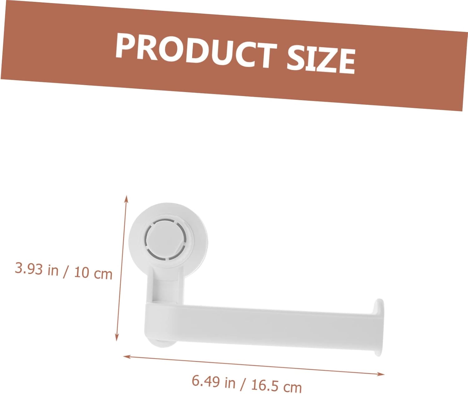 Lurrose Suction Toilet Paper Holder for Bathroom Kitchen and Living Room