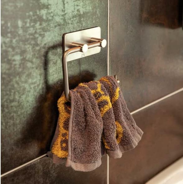 ZOIC 3M Adhesive Stainless Steel Paper Holder Hook