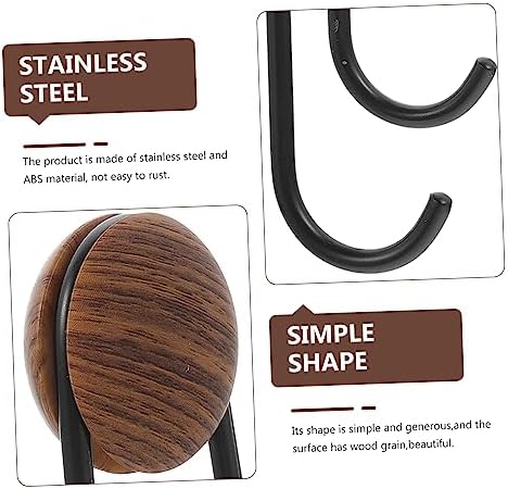 Grain Stainless Steel Adhesive Hook Decorative Towel Holder