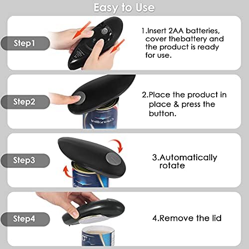 Electric Can Opener One Touch Switch 1
