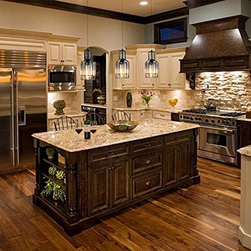 Adjustable Height Halo Pendant Light with Smart LED Bulbs