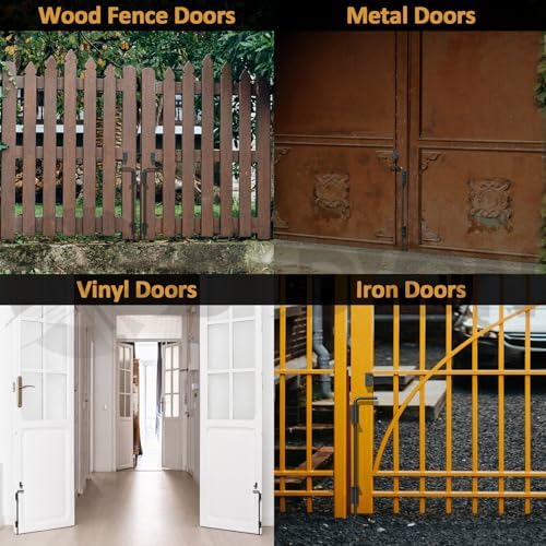 24 Cane Bolt Drop Rod Gate Hardware - Durable Weatherproof Gate Latch 1 Pack