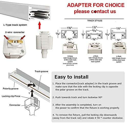 3-Pack Lightolier Track Pendant Light with Remote Control and Dimmable Bulbs 1