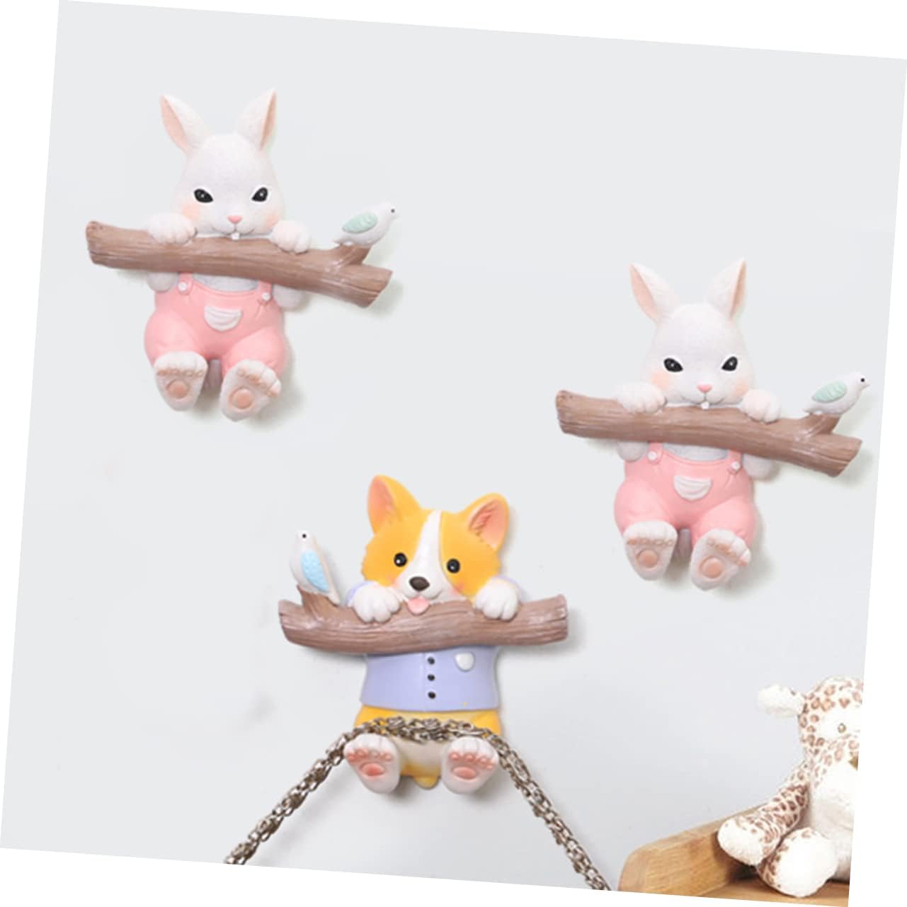 Hohopeti Adorable Bunny Wall Hook for Towel Clothes