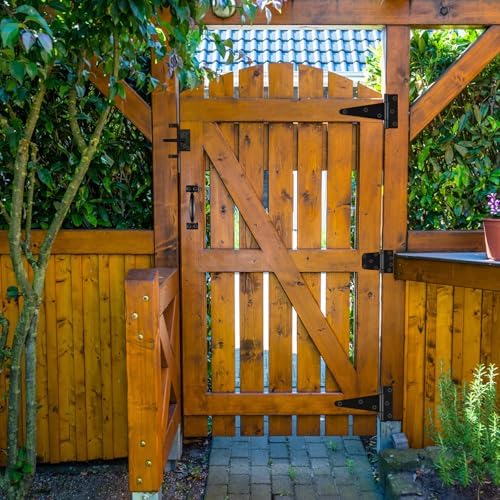 KAXIWEI Heavy Duty Gate Latch Set - Secure Style Your Fence