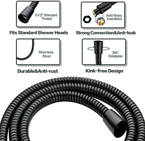 BRIGHT SHOWERS Dual Shower Head Combo Set