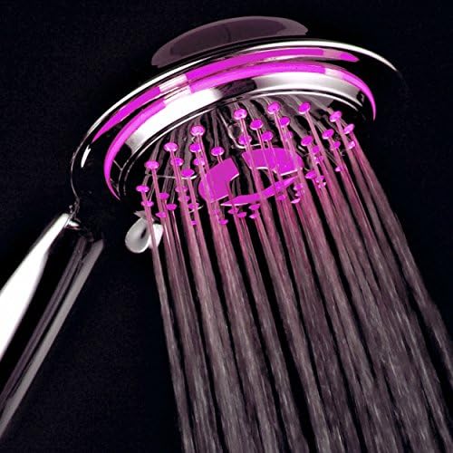 PowerSPA Handheld Shower Head with LED