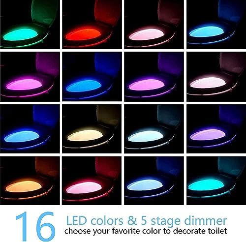 Chunace 3 Pack Motion Activated Toilet Night Lights