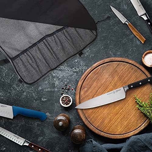Messermeister Preservation 8-Pocket Knife Luggage Heather Gray