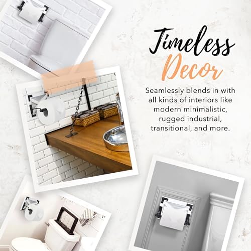 Autumn Alley Rustic Toilet Paper Holder - Farmhouse Style