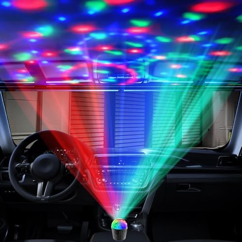 Yiixuyo Disco Ball Light with Voice Control