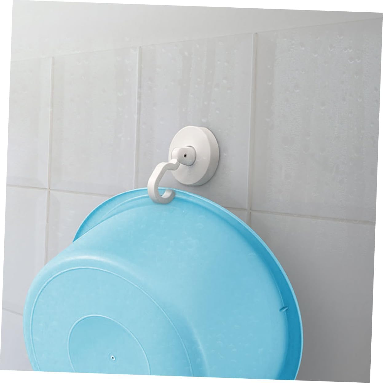 KITANDOVE 3pcs Self-Adhesive Hooks for Bathroom and Kitchen
