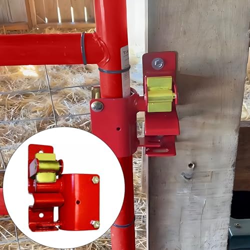 Virtionz OneWay Gate Latch for Metal Gates Blocks Invasions Easy Access
