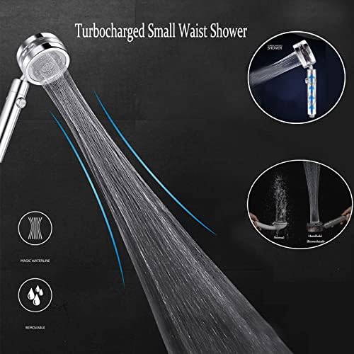 Compact Handheld Shower Head for Quick Cleanings