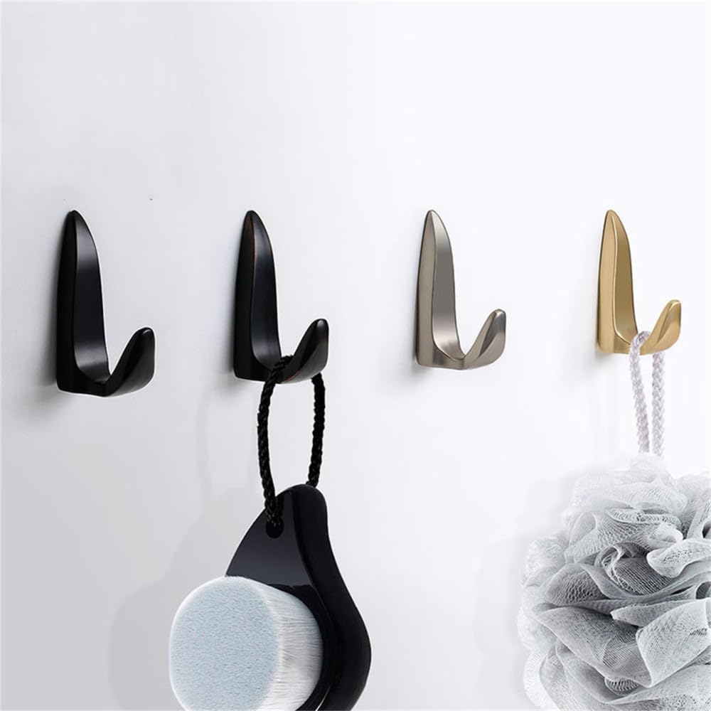 HEAGER Tea Towel Hooks Wall Mounted Blue and Pink