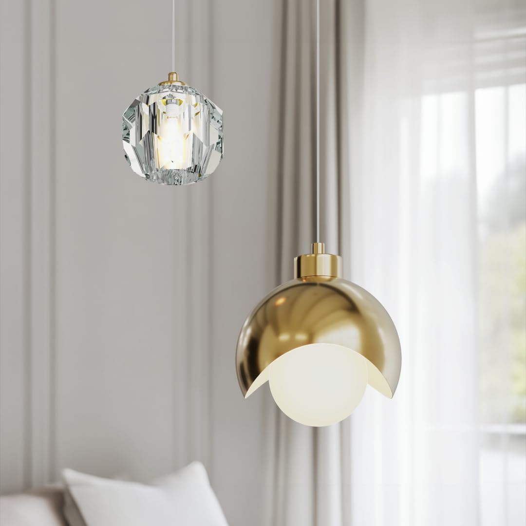 MOD LIGHTING Diana Modern Gold Pendant Light Fixtures