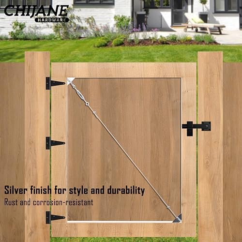 Sturdy Durable Anti-Sagging Gate Kit for Outdoor Use