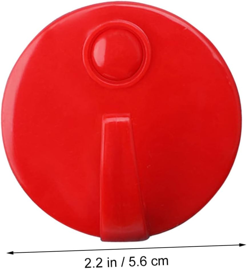 VILLCASE Red Adhesive Hooks Set 20pcs