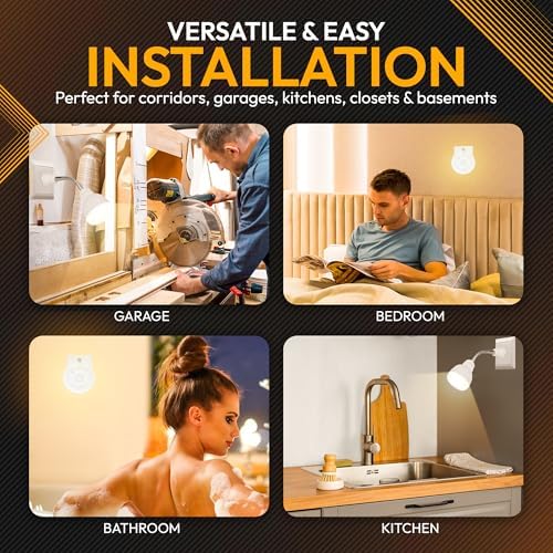 ShopN5 LED Motion Sensor Night Light with Flexible Neck