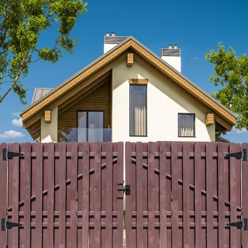 Durable Gate Hardware Set for Outdoor Use