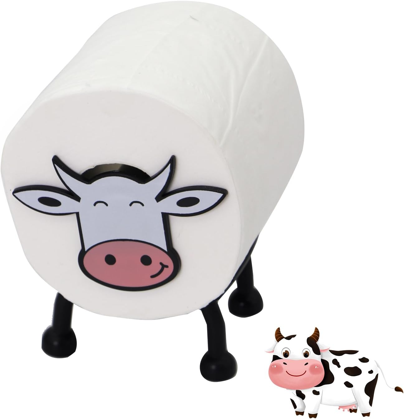 Funny Cow Toilet Paper Holder