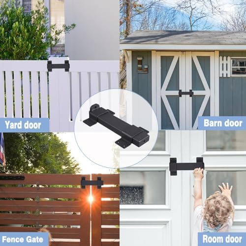 Durable Outdoor Gate Lock with Padlock Hole