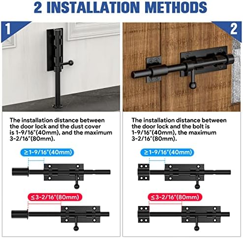 Mbotnee High-Quality Gate Bolt Latch