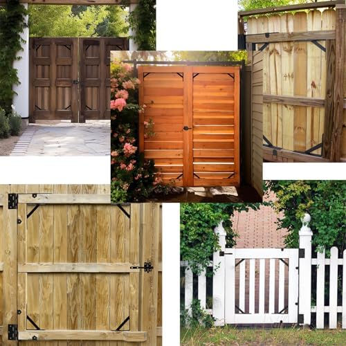 2-Pack Anti-Sag Gate Kit for Durable Fence Gates