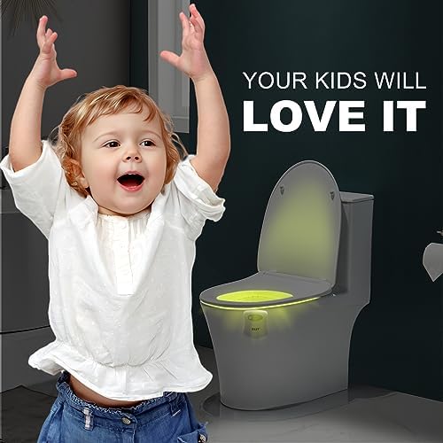 ZSZT Toilet Night Light with 8 Color Options