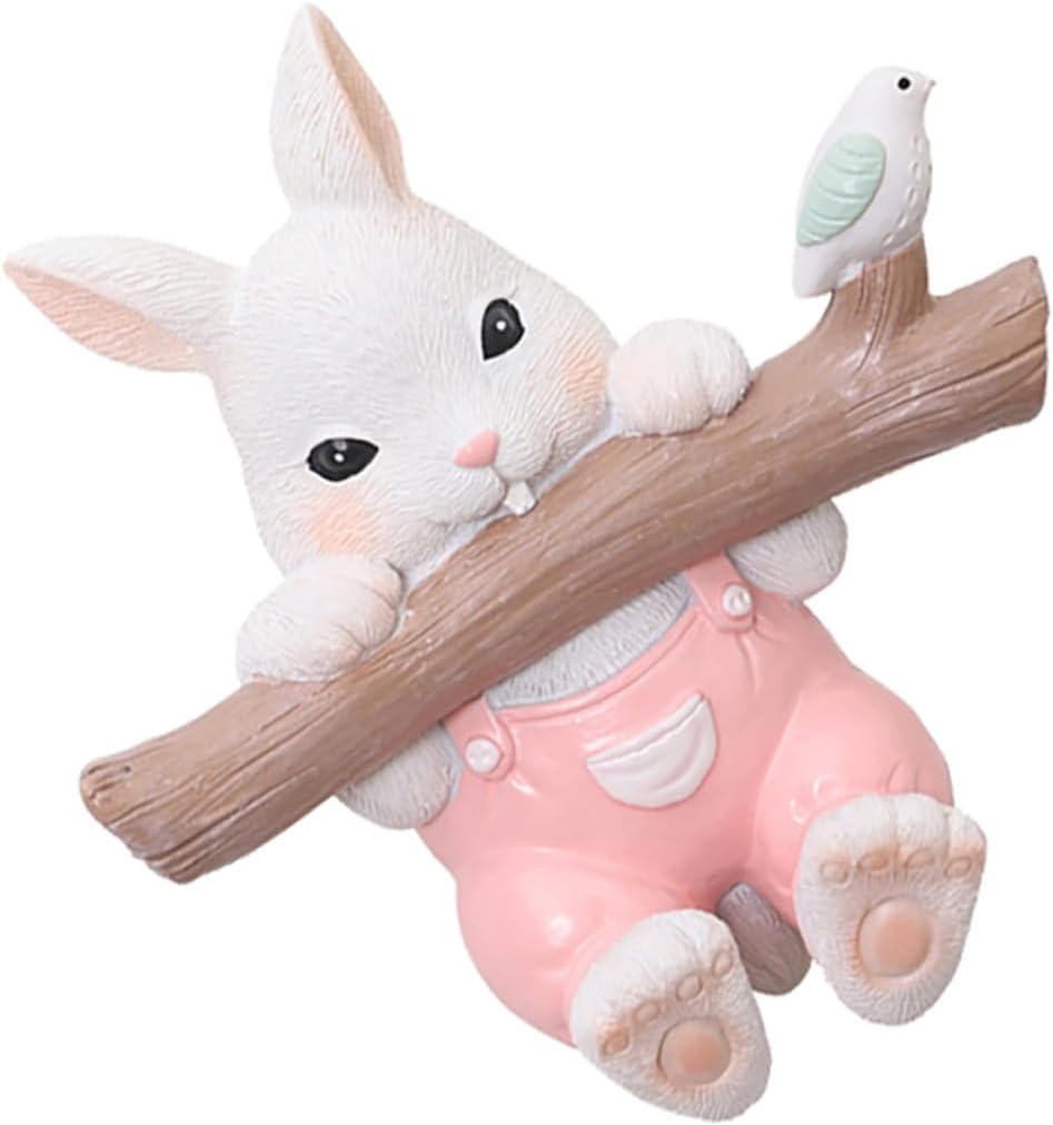 GLEAVI 1pc Rabbit Shape Towel Hook for Home Decoration