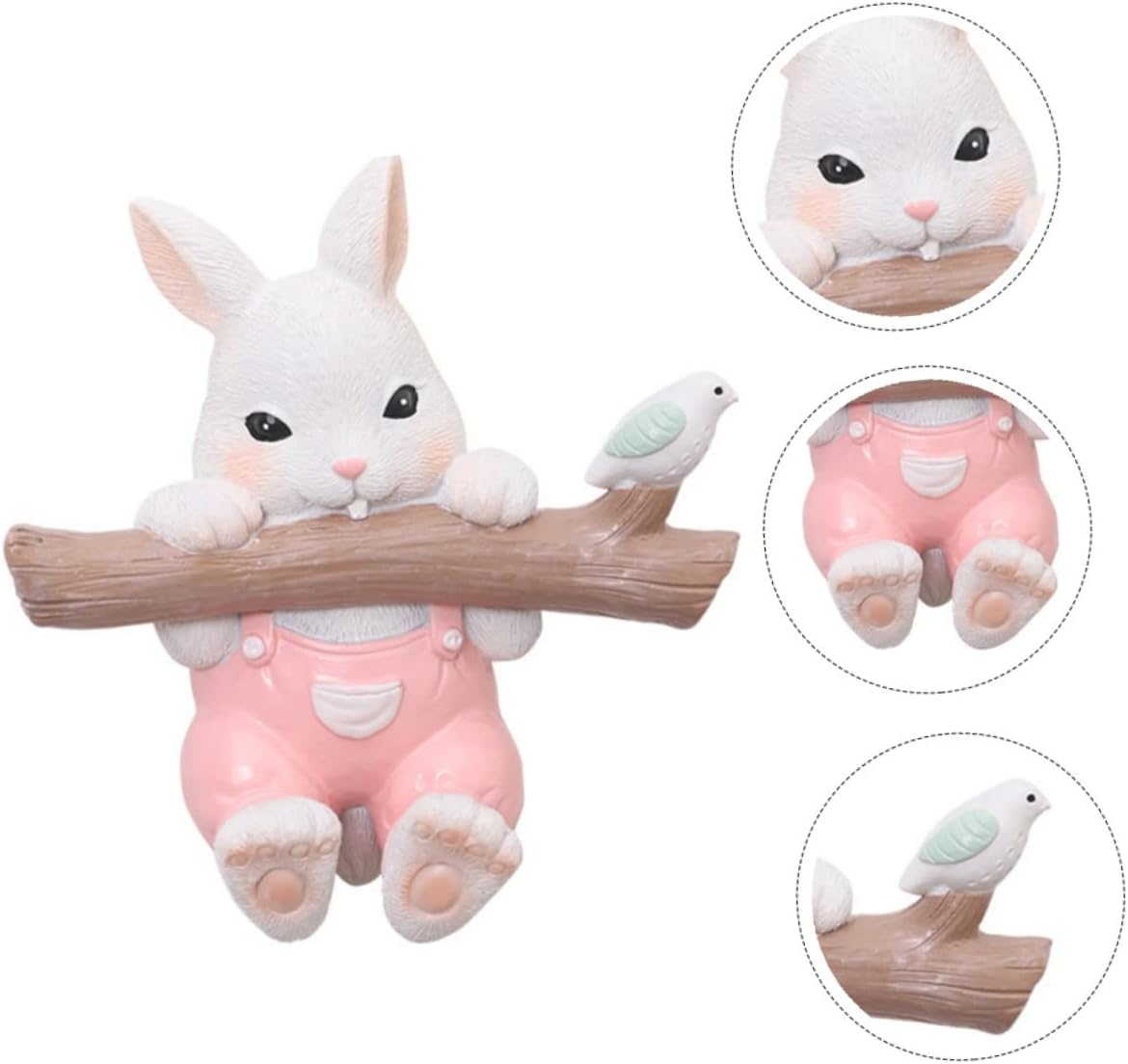 GLEAVI 1pc Rabbit Shape Towel Hook for Home Decoration