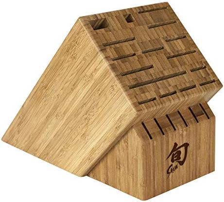 Shun Bamboo Knife Block with 22 Slots