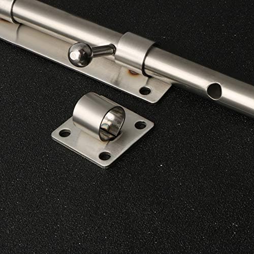 Durable 8-Inch Stainless Steel Slide Bolt Latch