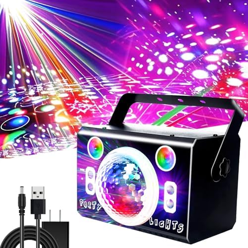 kismee LED Disco Ball Strobe Light with Remote Control