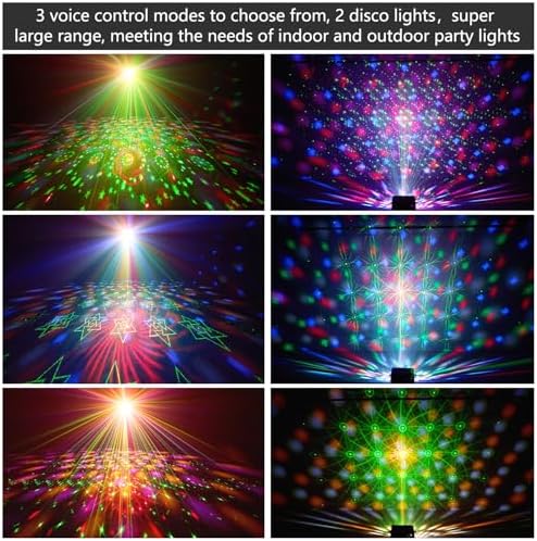 MEGABOON DJ Party Disco Ball Light 1