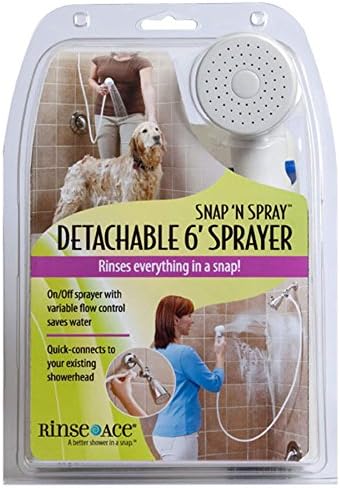 Rinse Ace 4175 Handheld Power Sprayer Shower Head