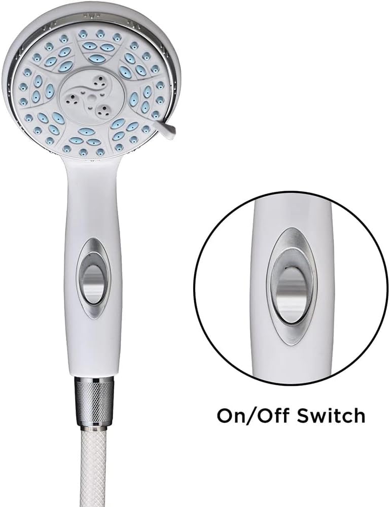 NOVAs Handheld Shower Head Durable Powerful Design