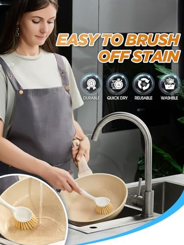 CLUEAPOP Kitchen Brushes for Meat Chopper and More