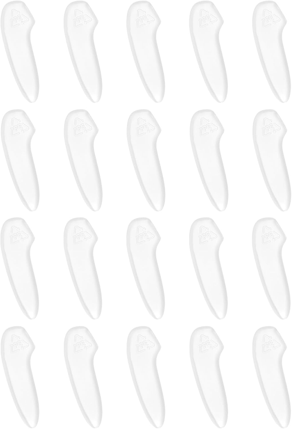 Uxcell 100Pcs Blade Knife Tip Protector Clear Plastic Guard Sleeves