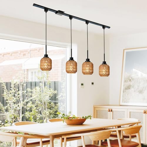 TULUCE 4-Pack Track Lighting Pendant Lights 1