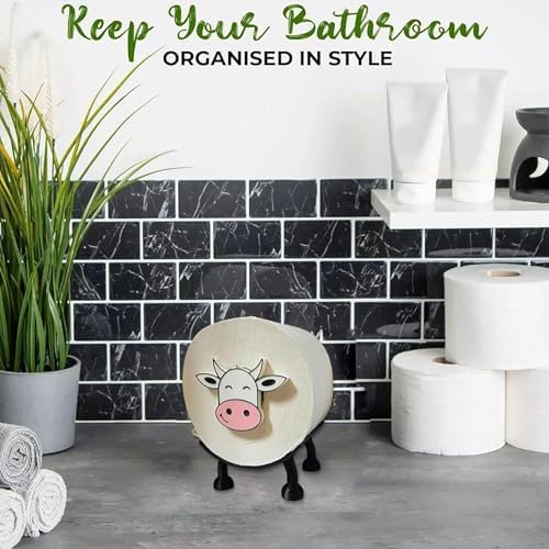 Yamslam Cow Toilet Paper Holder