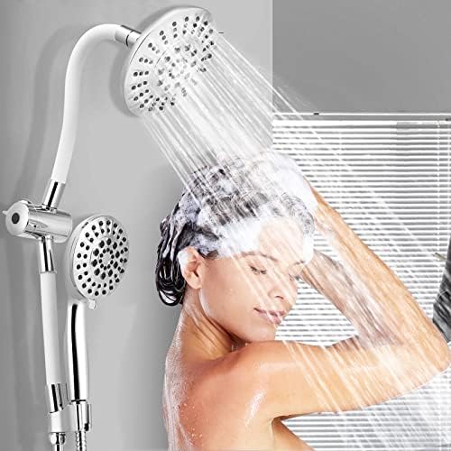 Luxury Handheld Shower Head with Rainfall Option
