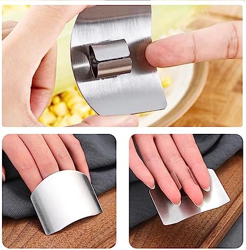 DAIRYCOF 8 Pcs Adjustable Finger Guards Set