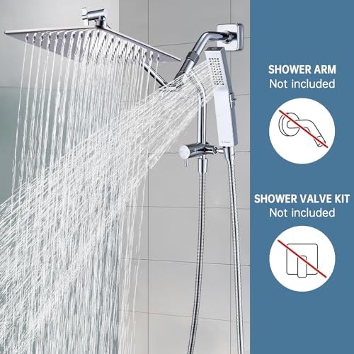 G-Promise All-Metal 10-Inch Rain Shower Head