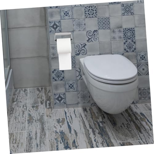 Jojofuny Wall Mounted Toilet Paper Holder with Phone Storage