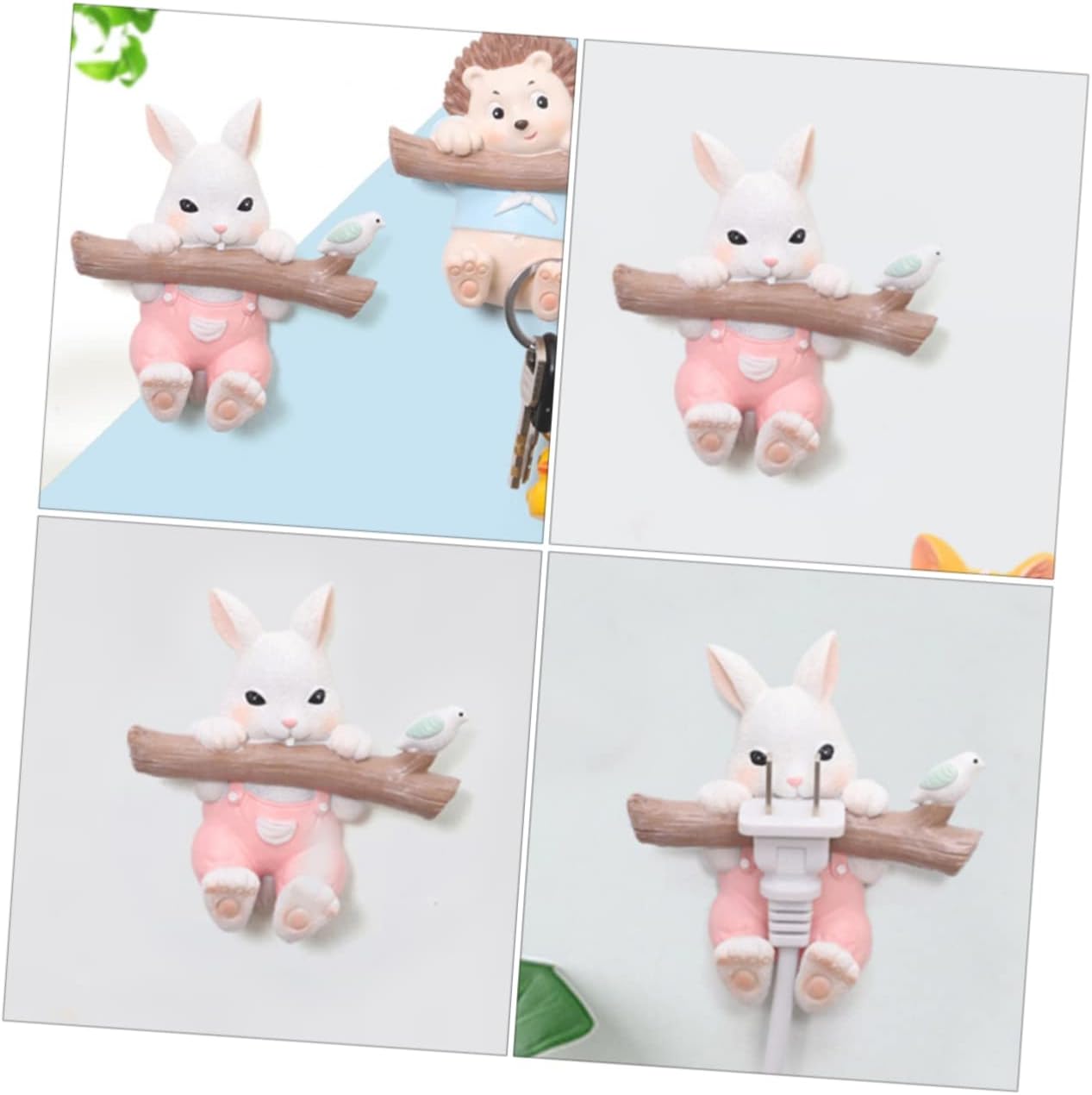 LABRIMP Cartoon Rabbit Wall Hook for Home