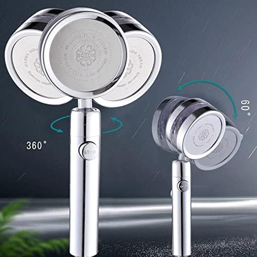 Compact Handheld Shower Head for Quick Cleanings